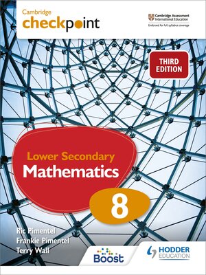 cover image of Cambridge Checkpoint Lower Secondary Mathematics Student's Book 8